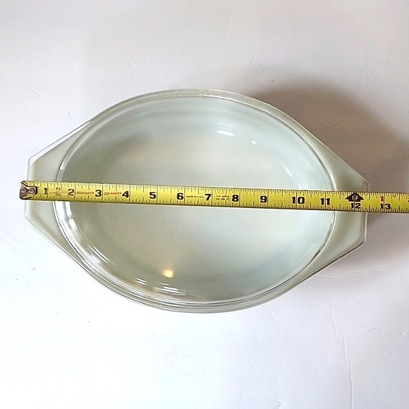 Vintage Pyrex Verde 2.5 qt casserole dish with lid - Picture 7 of 12